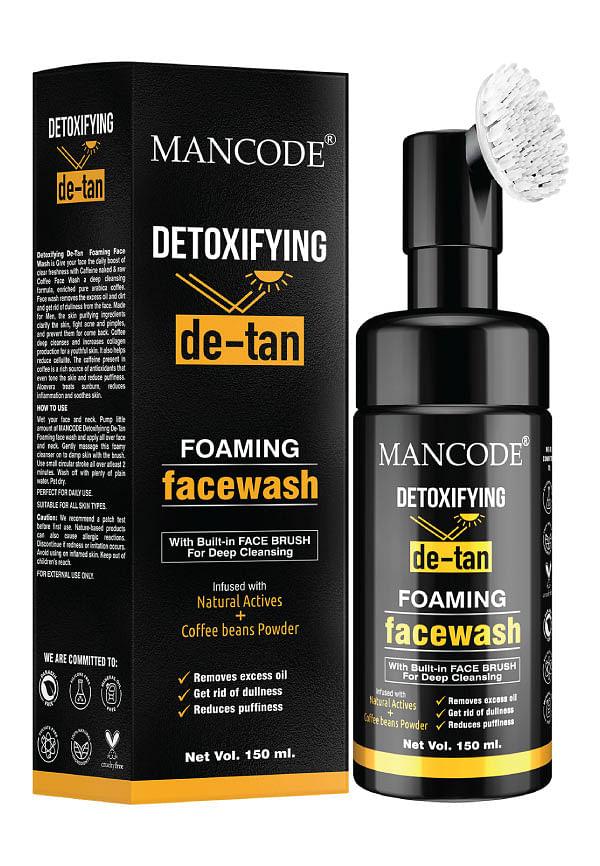 Detoxifying De-Tan Foaming Facewash