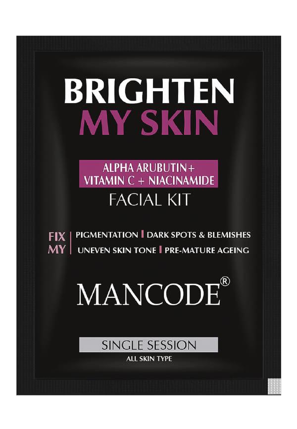Facial Kit for Brighten Skin with Six step