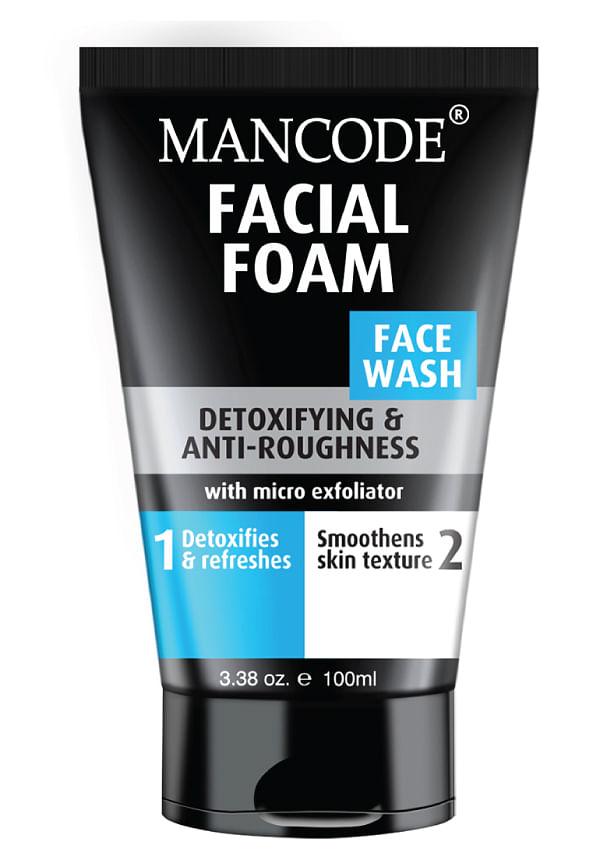 Face Wash Detoxifying & Anti Roughness with Micro Exfoliator Skin Purifying Face Wash