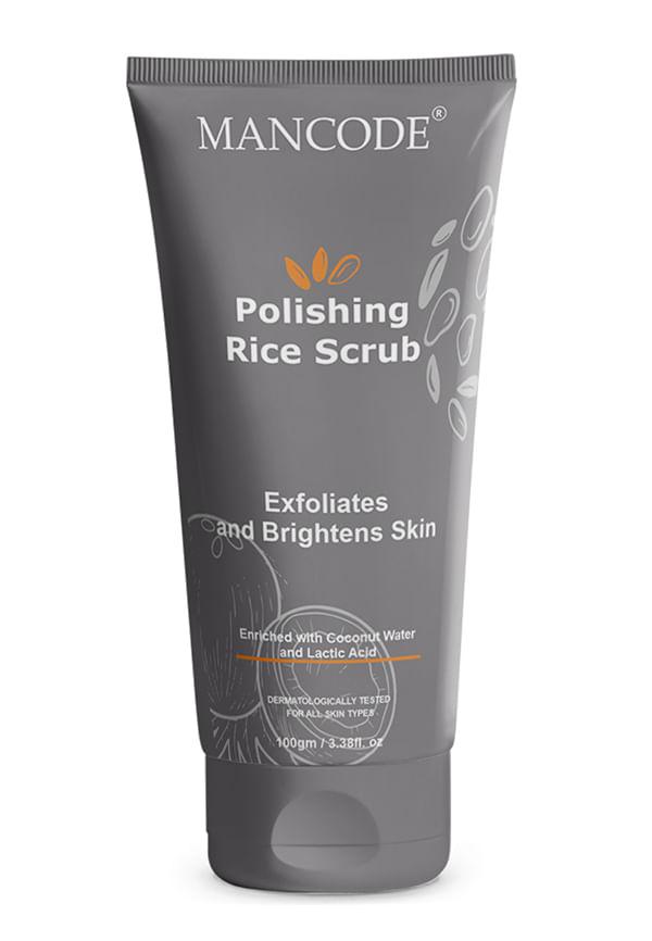 Polishing Rice Face Scrub Exfoliates and Brightens Skin