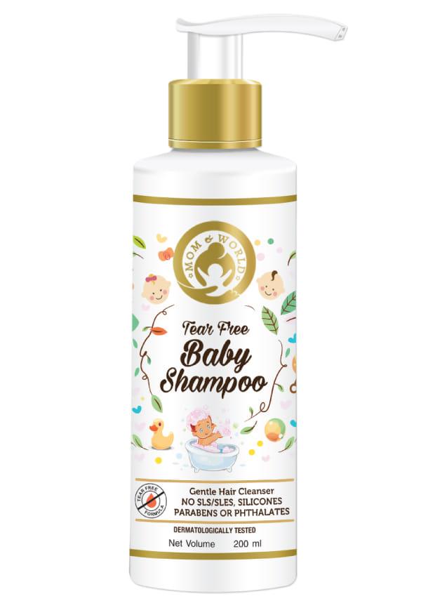 Tear Free Baby Shampoo With Organic Moroccan Argan Oil