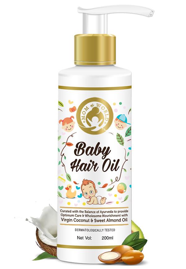 Baby Hair Oil-With Organic & Coldpressed Natural Oil