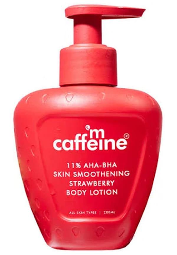 11% AHA-BHA Skin Smoothening Strawberry Body Lotion