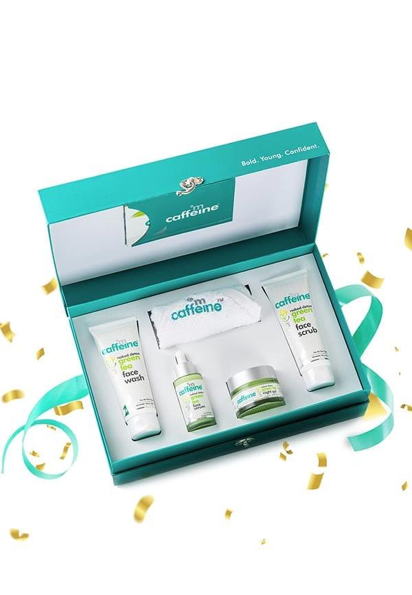 Green Tea Face Detox Gift Set with Goodness of Vitamin C