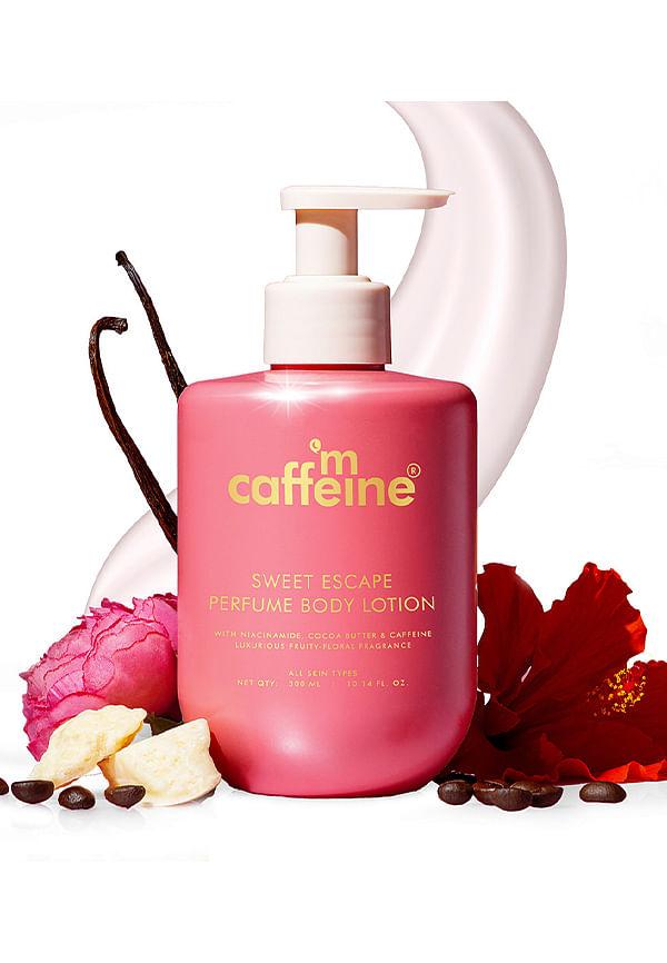 Sweet Escape Perfume Body Lotion with Niacinamide & Cocoa Butter| Fruity-Floral Fragrance