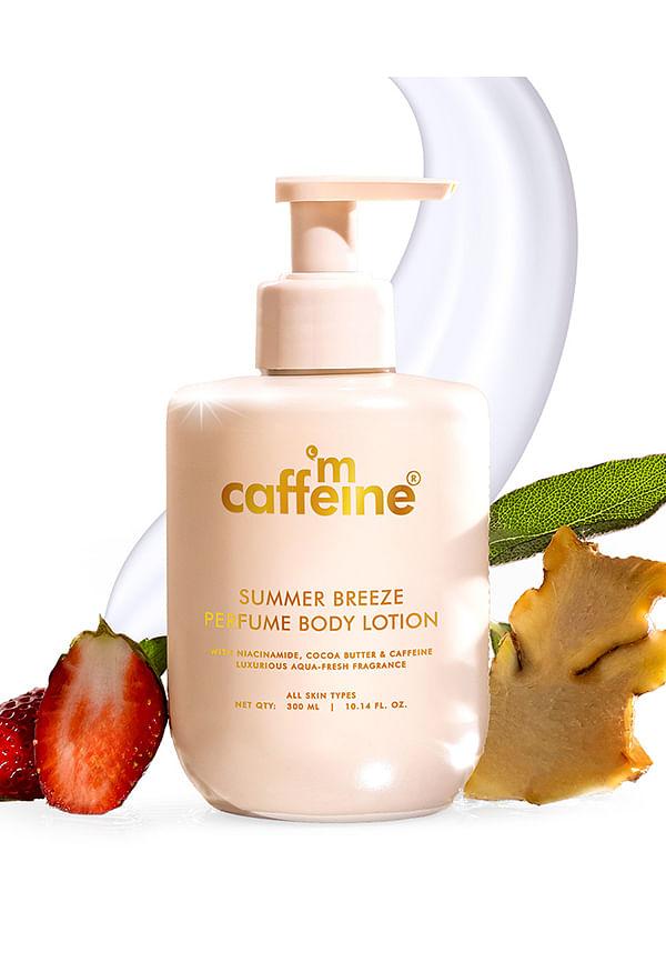 Summer Breeze Perfume Body Lotion with Niacinamide & Cocoa Butter 