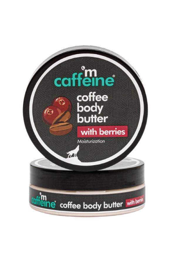 Coffee & Berries Body Butter with Shea Butter |Deeply Moisturizes, Nourishes Dry Skin