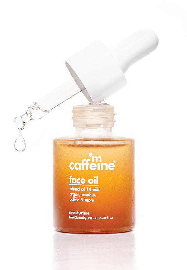 Coffee Face Oil for Dewy Glow | Blend of 14 Oils