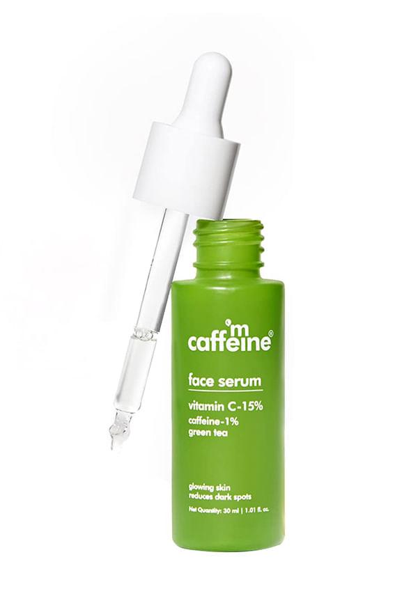 Green Tea & 15% Vitamin C Face Serum for Glowing Skin