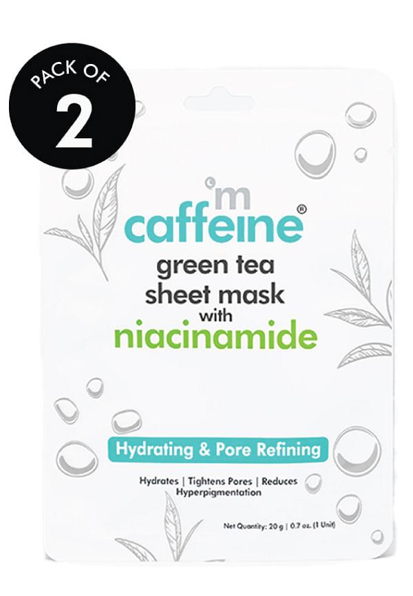 Niacinamide Green Tea Sheet Mask for Pore Refining