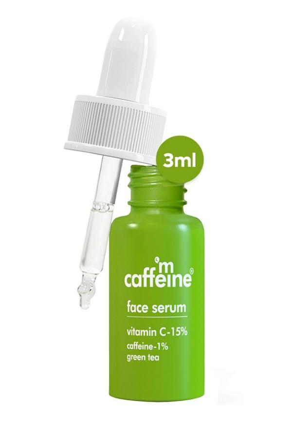 Green Tea & 15% Vitamin C Face Serum for Glowing Skin