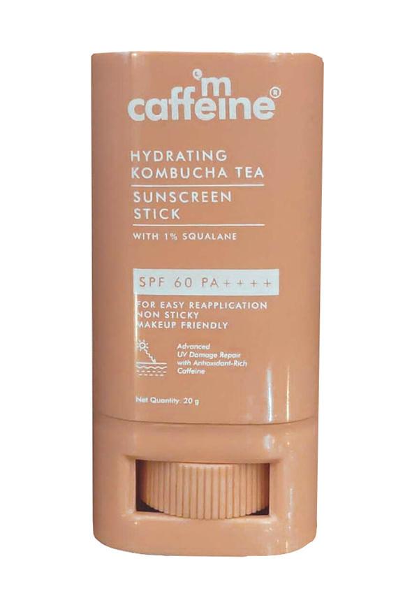 Hydrating Sunscreen Stick Spf 60 Pa++++ With 1% Squalane & Kombucha Tea| No White Cast