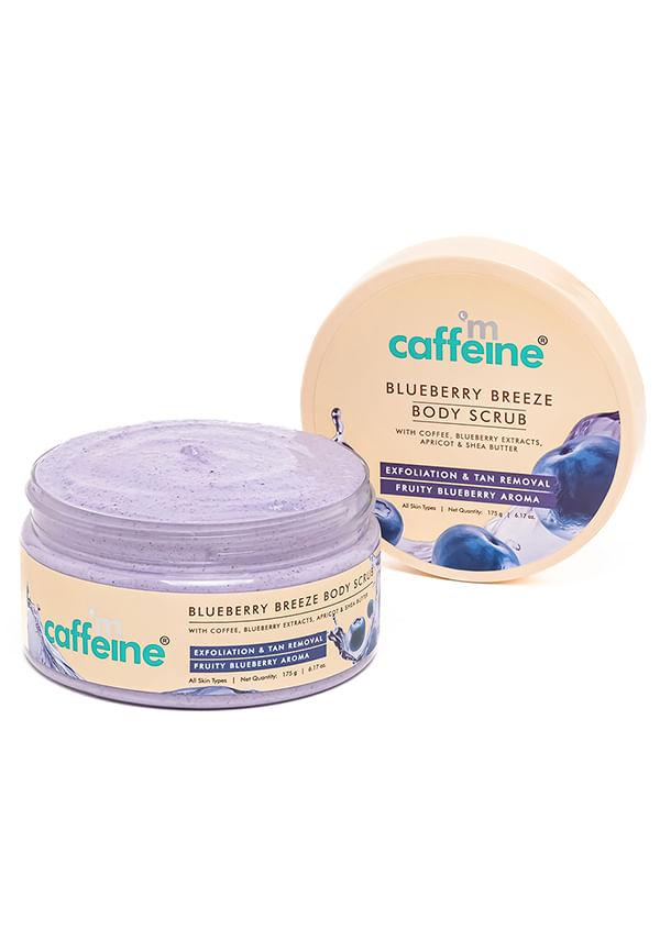 Blueberry Breeze Body Scrub for Glowing Skin | Exfoliates & Removes Tan