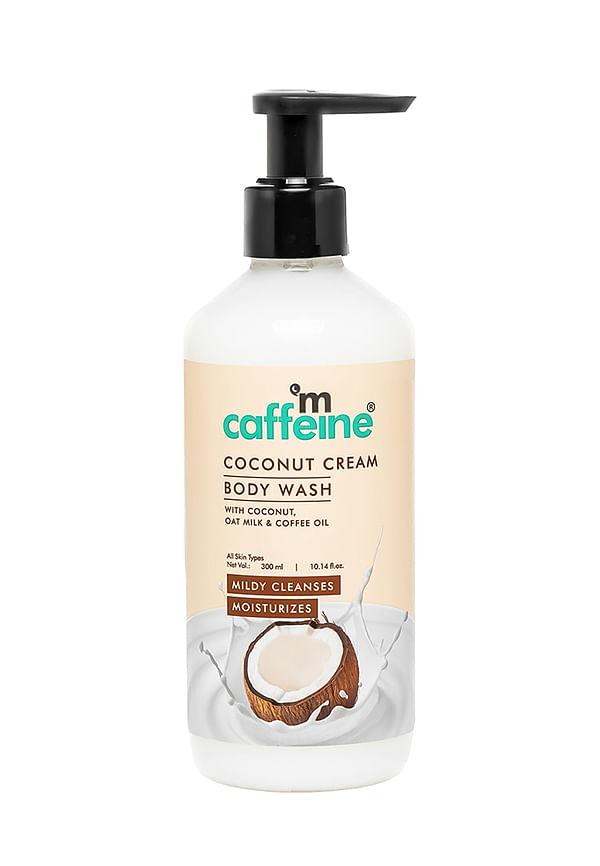 Coconut Cream Body Wash with Calming Coconut Aroma, Mildly Cleansing for Soft & Smooth Skin