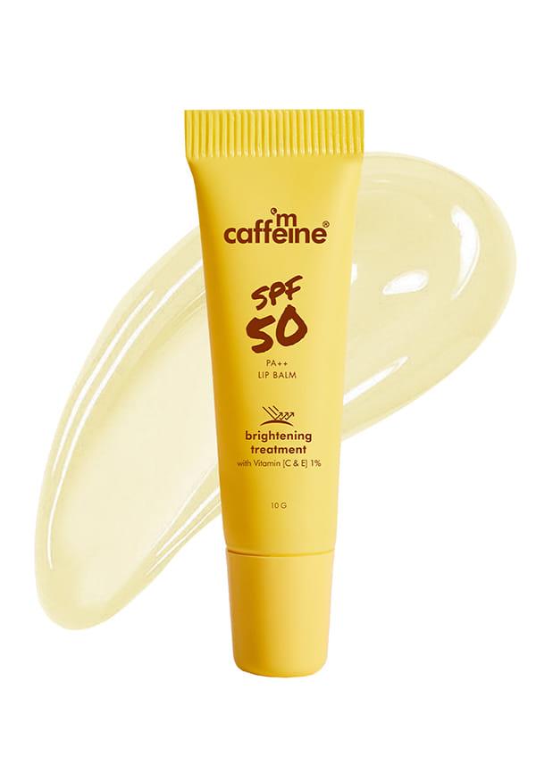 SPF 50 PA++ Lip Balm | Brightens & EvenTones Lip | 24hrs Moisturization