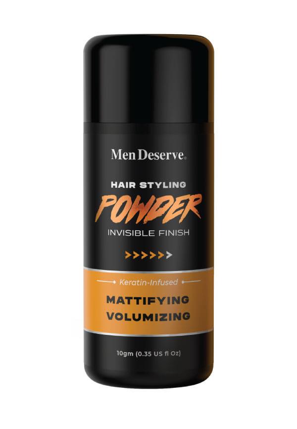 Hair Styling Powder Wax for High Volume, Strong Hold and Matte Finish Look