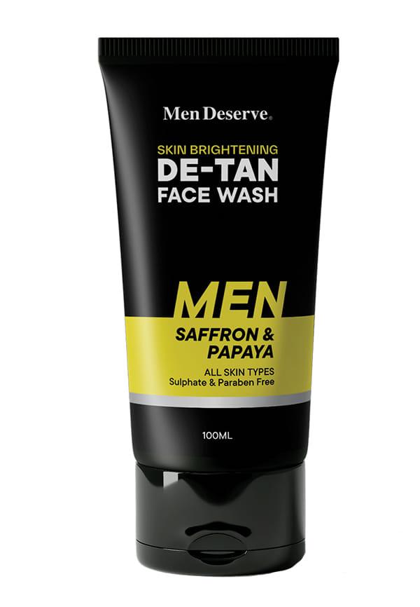 De-Tan Face Wash For Men