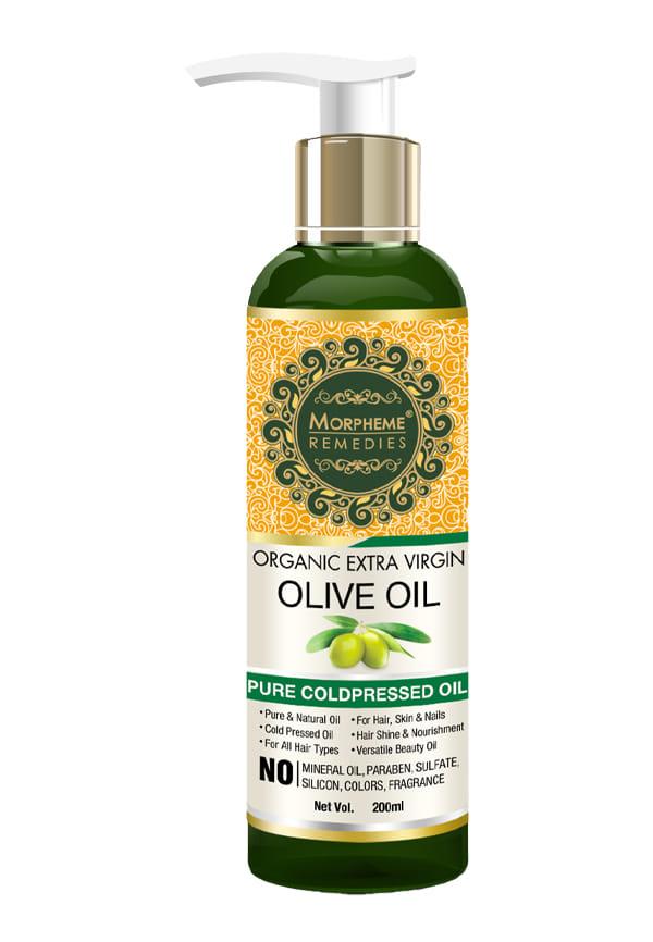 Organic Extra Virgin Olive Oil (Pure Coldpressed Oil) For Hair, Body, Skin Care, Massage, Eyelashes