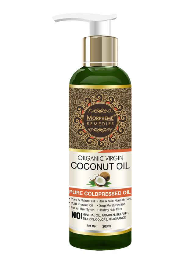 Pure Organic Virgin Coconut Oil (Coldpressed) For Hair, Body, Skin Care, Massage