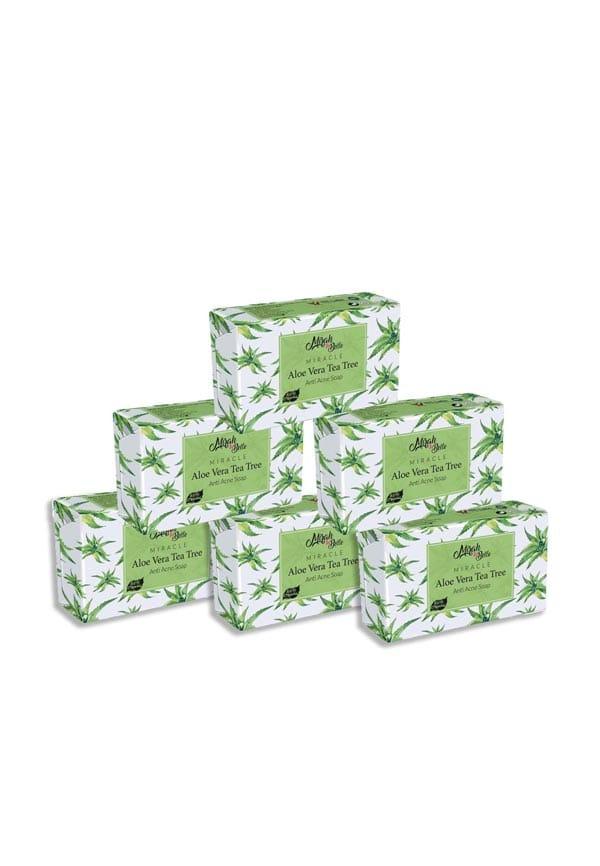 Organic Aloe Vera - Tea Tree Anti Acne Soap Bar