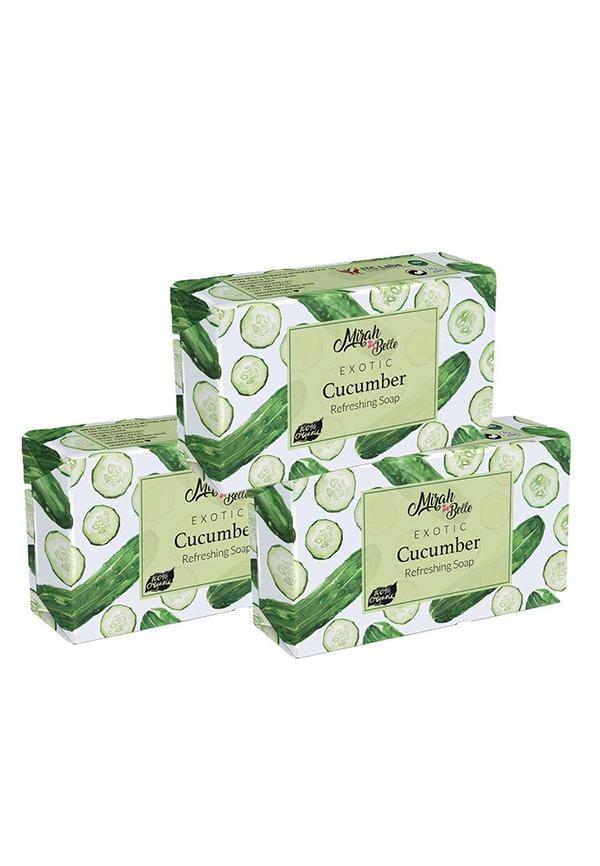 Organic Cucumber Refreshing Soap Bar