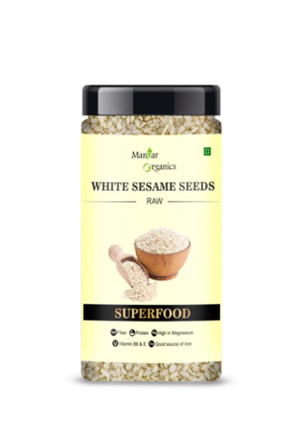 White Sesame Seeds 150gm Jar