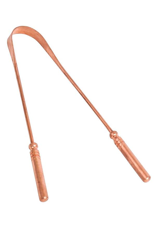 Copper Handle Tongue Cleaner