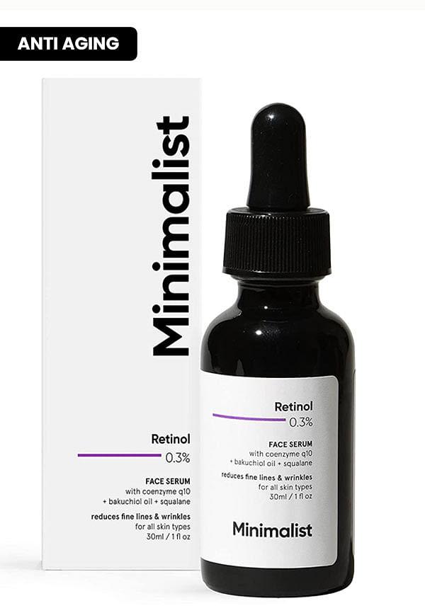 0.3% Retinol Face Serum With Anti-Aging Property With Q10