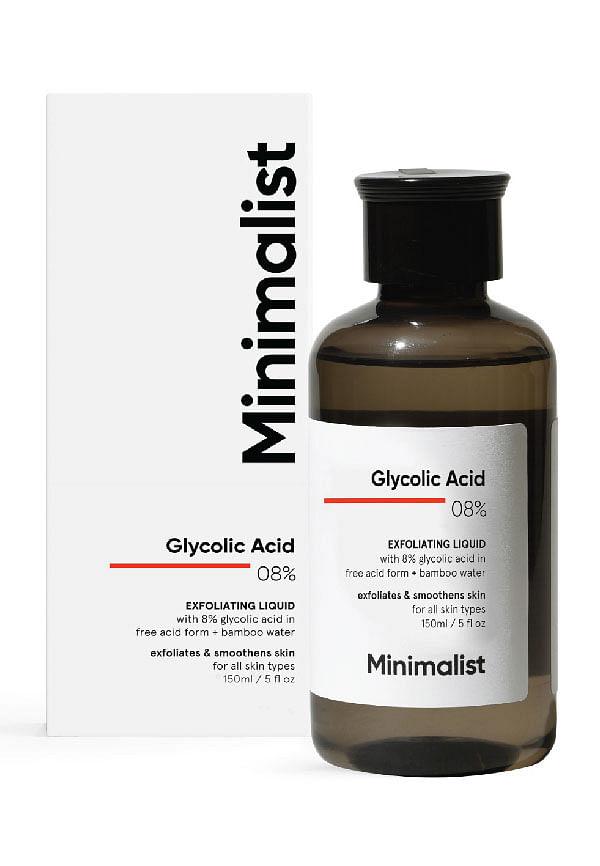 8% Glycolic Acid Toner For Glowing Skin