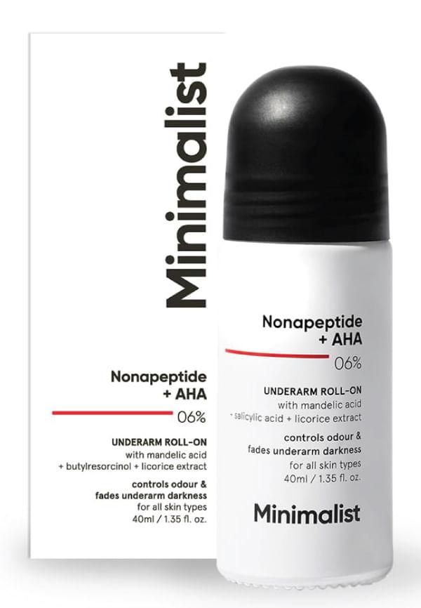 Nonapeptide + AHA BHA 06% Underarm Roll On