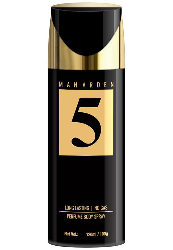 Man Arden #5 Deodorant, No Gas Deo for Men