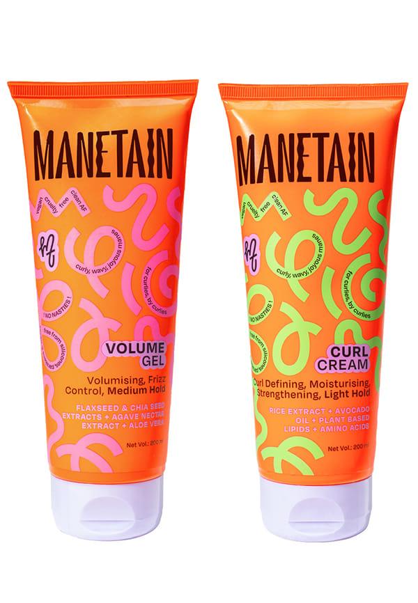 Curl Cream & Volume Gel For Define Kit