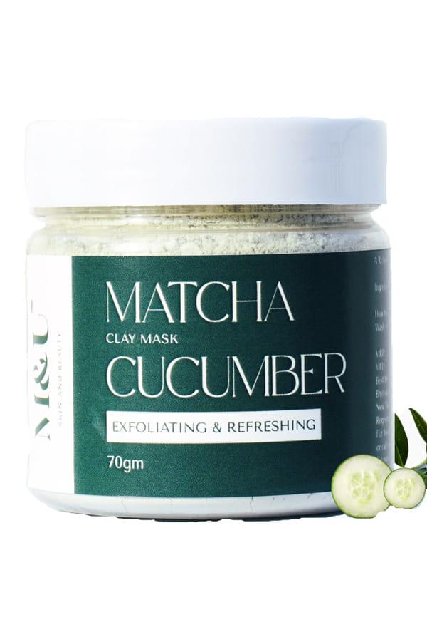 Matcha And Cucumber Acne Clearing Clay Mask