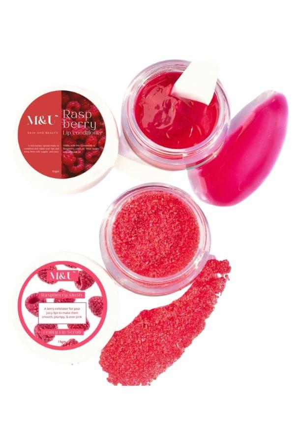 Raspberry Lip Lightening Combo For Soft And Plump Lips