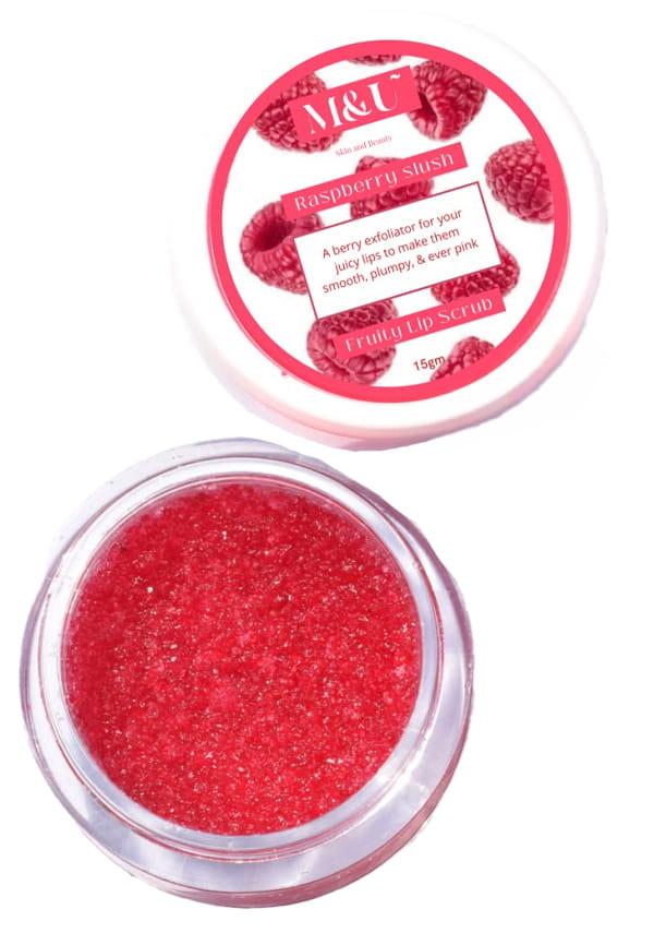 Raspberry Slush Lip Scrub For Pigmentation