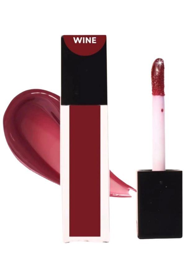 Wine Maroon Red Lip Gloss