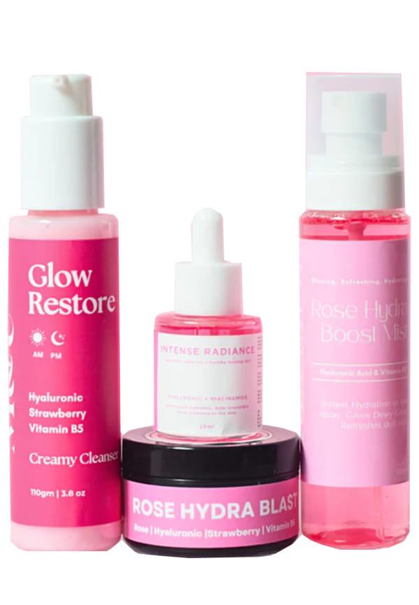Rose Hydra Glow Boost Kit Pack of 4