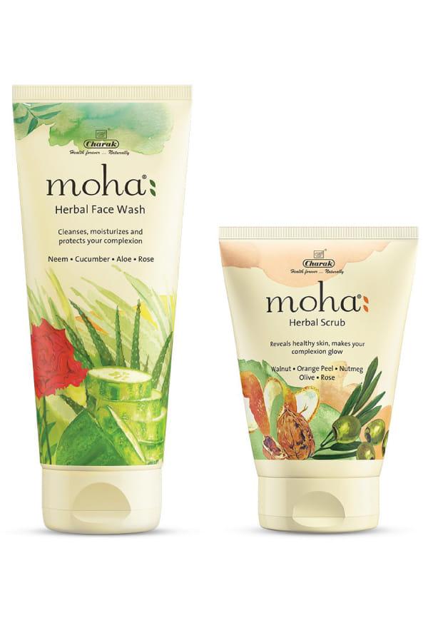 Herbal Face Wash & Herbal Scrub
