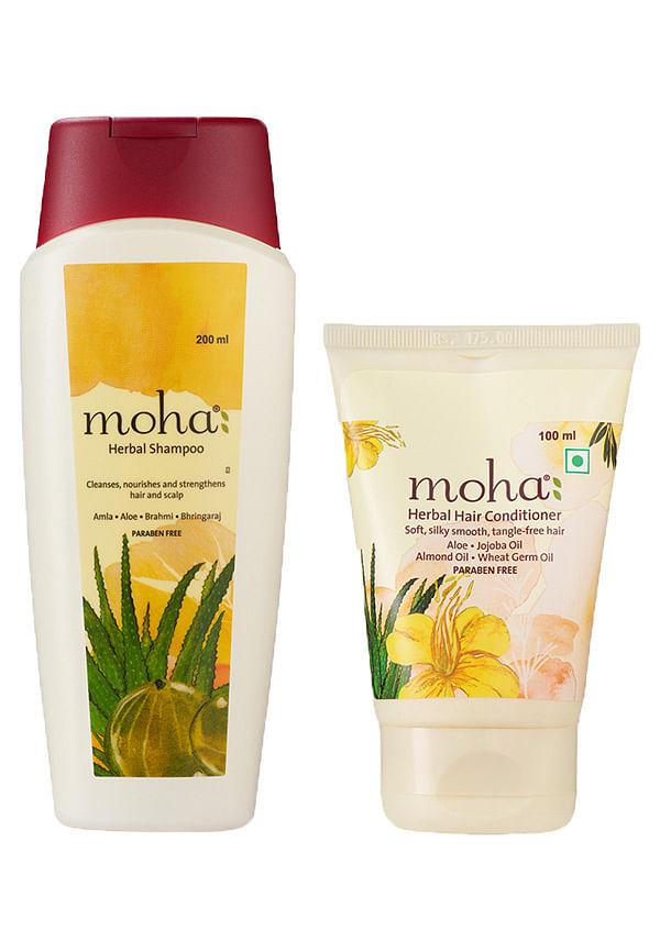 Herbal Shampoo + Herbal Hair Conditioner