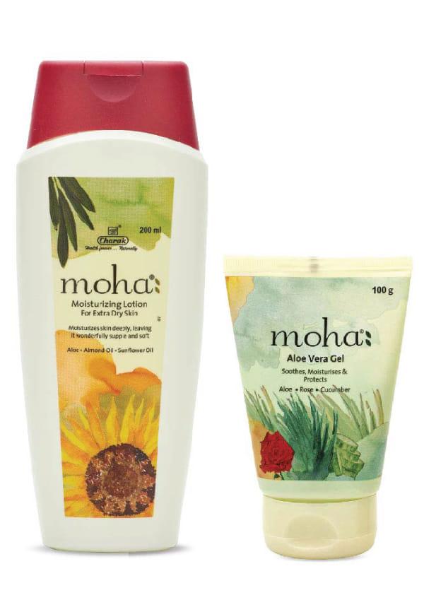 Moisturizing Lotion + Aloe Vera Gel