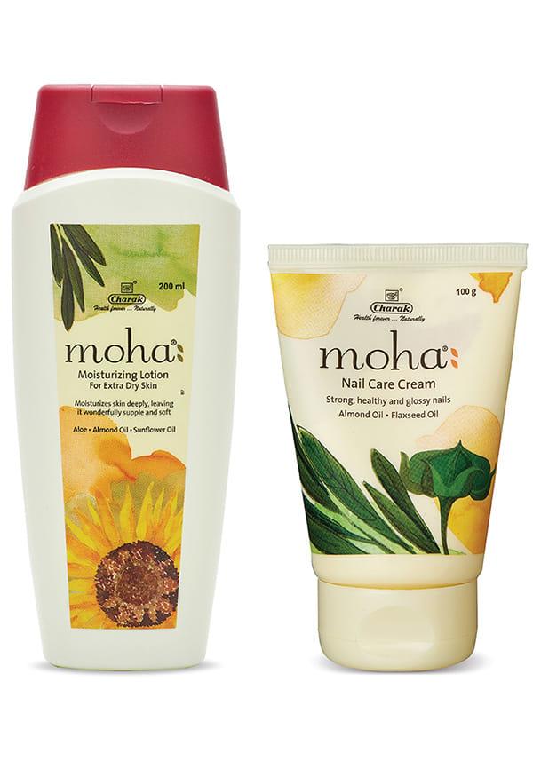 Moisturizing Lotion For Extra Dry Skin + Nail Care Cream