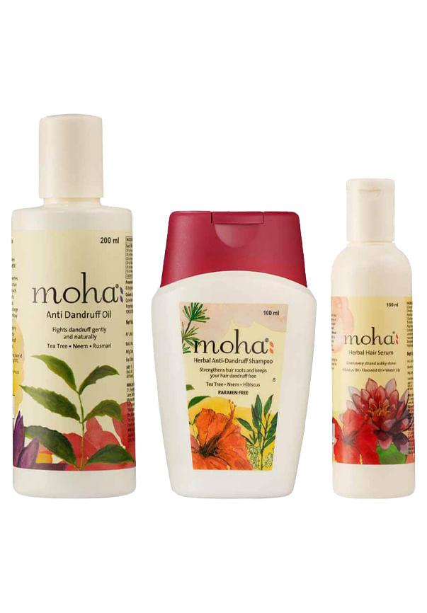 Anti Dandruff Shampoo - Anti Dandruff Oil And Hair Serum