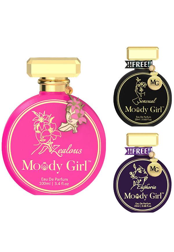 Girl Eau De Parfum (Zealous + Euphoria + Sensual) Combo Set
