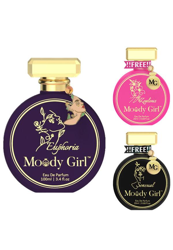 Girl Eau De Parfum (Euphoria + Zealous + Sensual) Combo Set