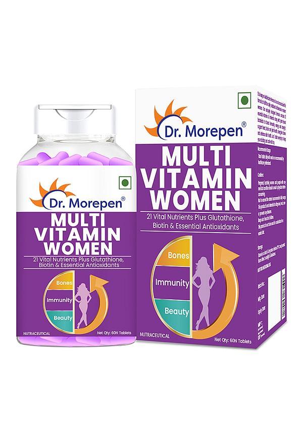 Multivitamins for Women with Calcium & Herbal Extracts for Energy & Immunity Boost