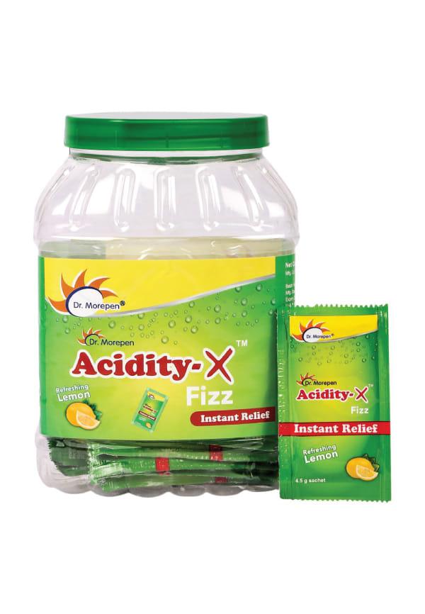 Acidity-X Fizz for Indigestion, Acidity & Gas Relief, Tangy Lemon Flavour