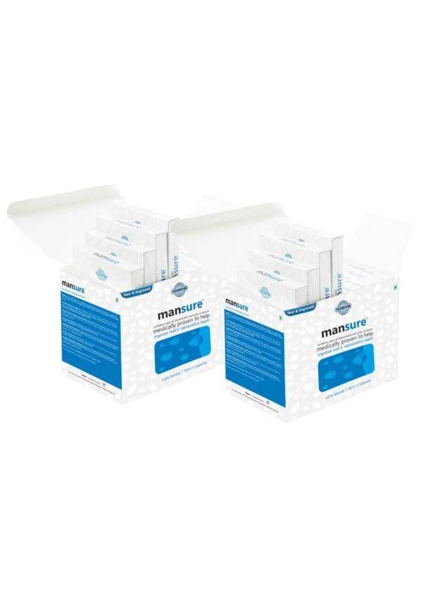 Reproductive Health Supplement for Men - 2 Boxes (100 Capsules Each)
