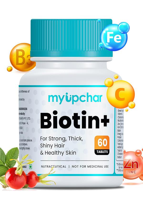 Ayurveda Biotin+ Tablet | Supplement For Strong & Thick Hair
