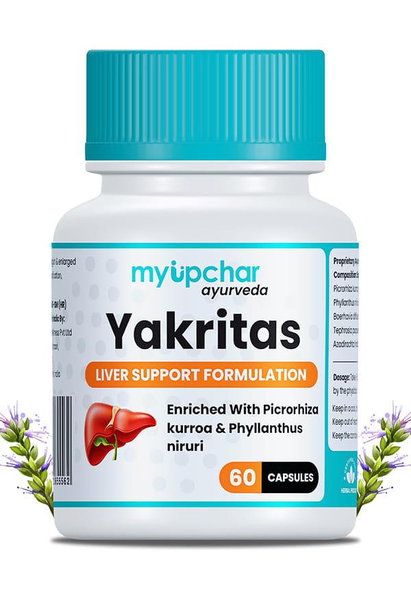 Ayurveda Yakritas Capsule | Helps in Liver Support & Liver Detox