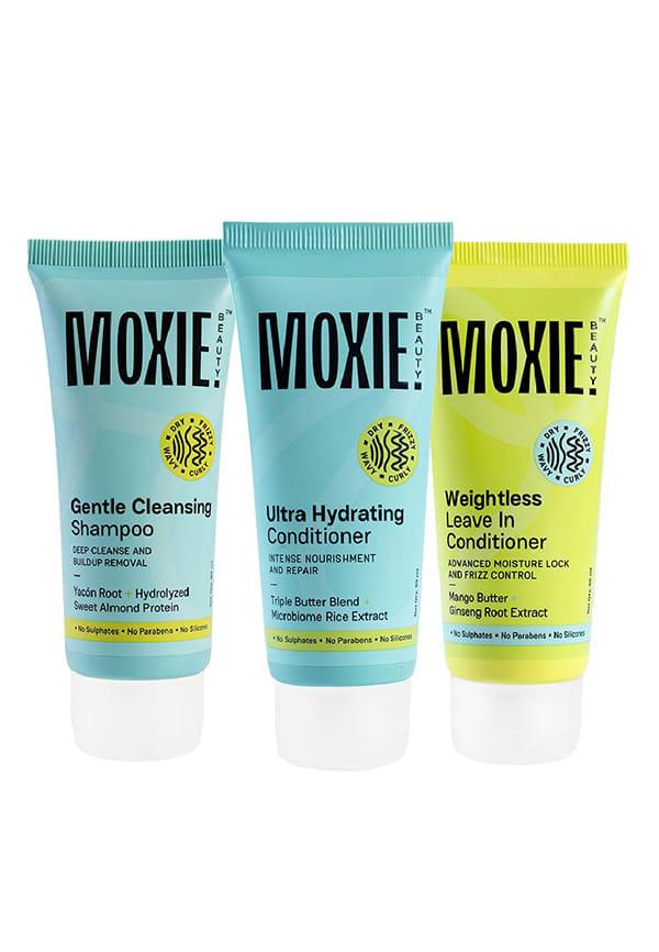 Wavy Essentials Travel Trio - Shampoo, Conditioner & Leave-in Conditioner for Wavy Hair